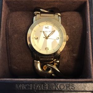 Gold Link Michael Kors Watch